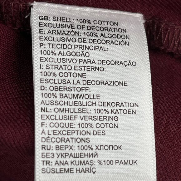 The North Face Shipler Full Zip Hoodie Womens Size Medium  Deep Garnet Red - Picture 11 of 16